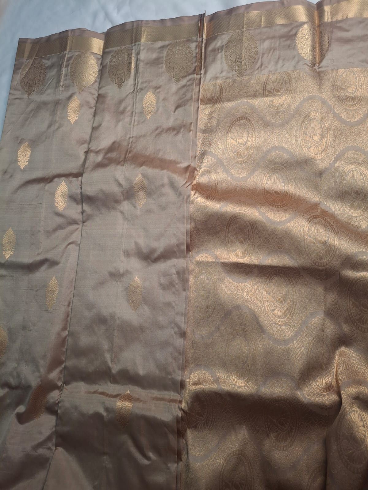 Kanchi Silk Saree with Buttas