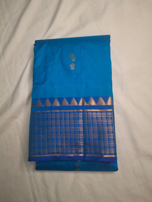 Kanchi Silk Saree with Buttas