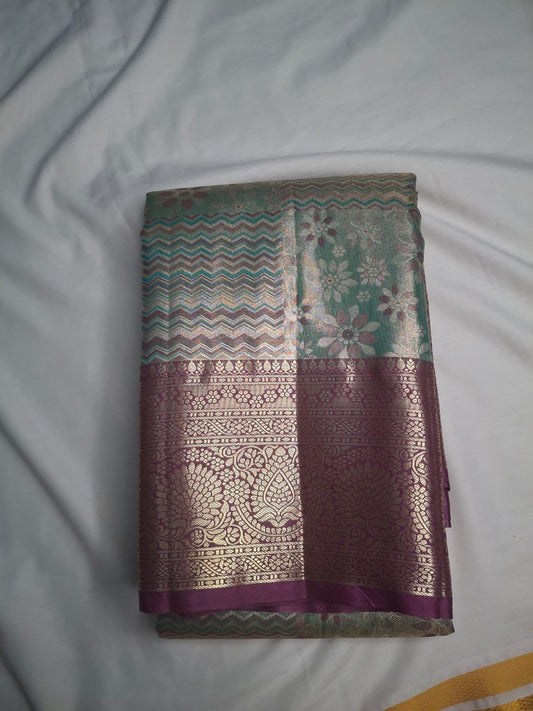 Tissue Fancy Silk Sarees
