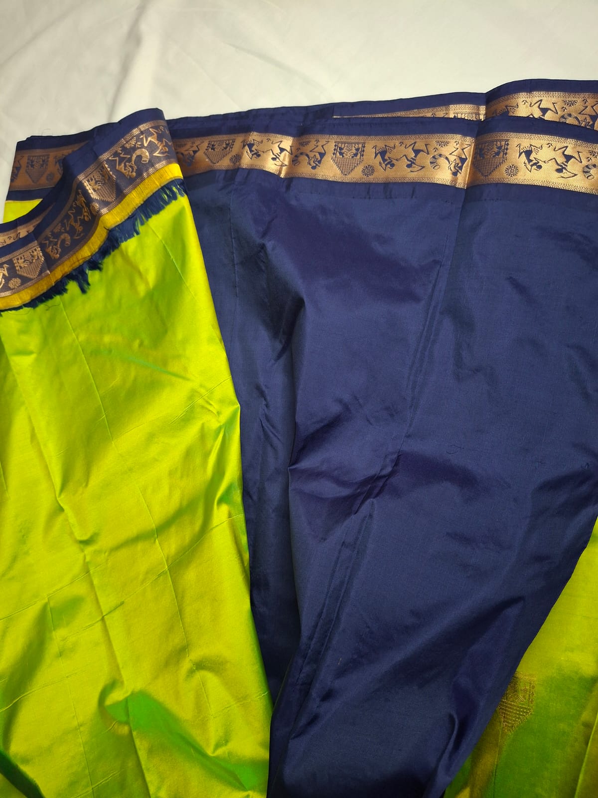 Kanchi Silk Saree with Buttas