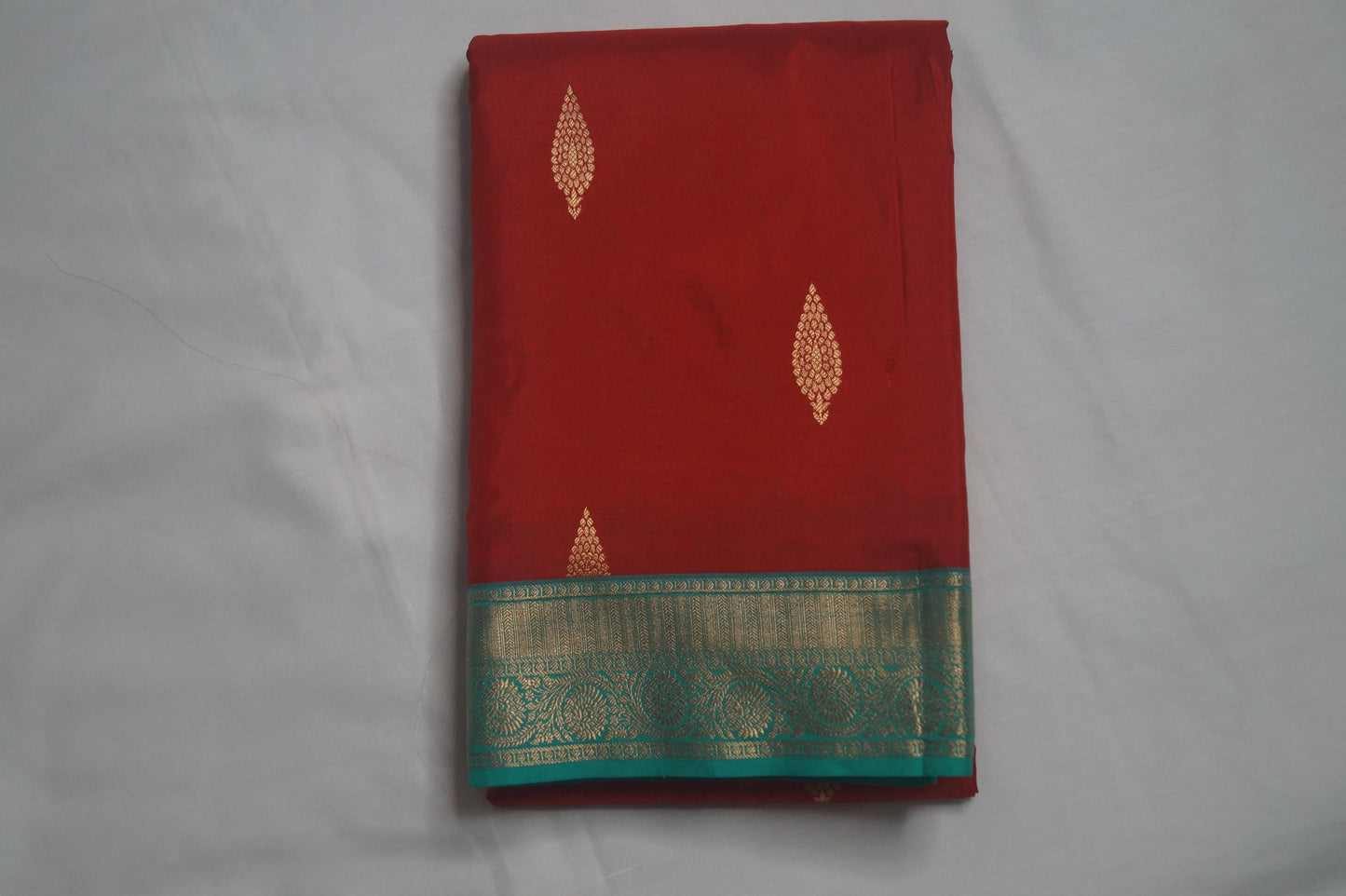 Kanchi Silk Saree with Buttas