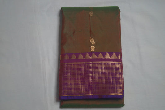 Kanchi Silk Saree with Buttas