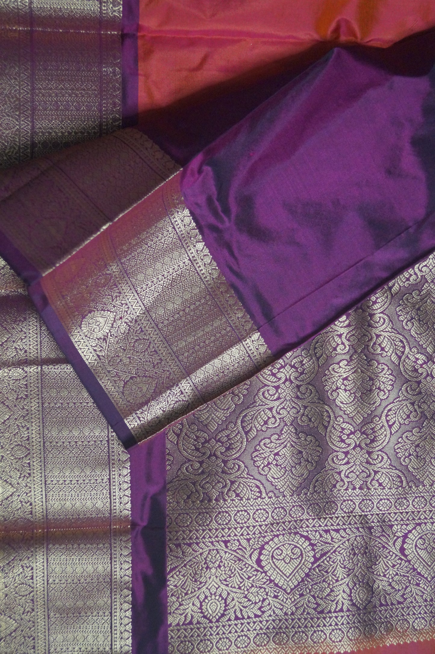 Kanchi Silk Saree with Buttas
