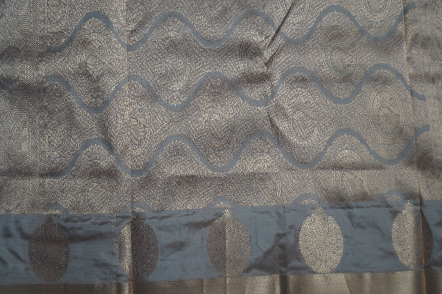 Kanchi Silk Saree with Buttas