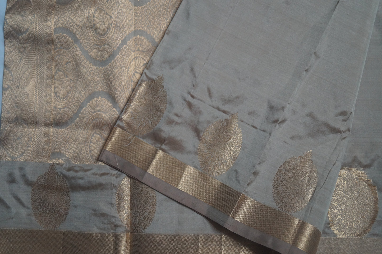 Kanchi Silk Saree with Buttas