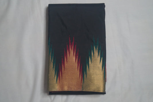 Kanchi Silk Saree with Temple Border