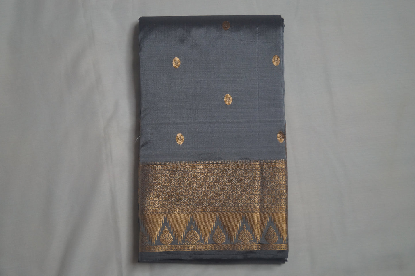 Kanchi Silk Saree with Buttas