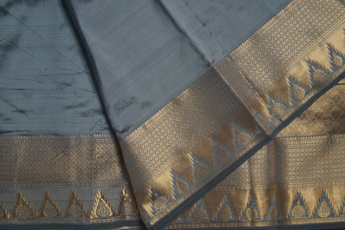 Kanchi Silk Saree with Buttas