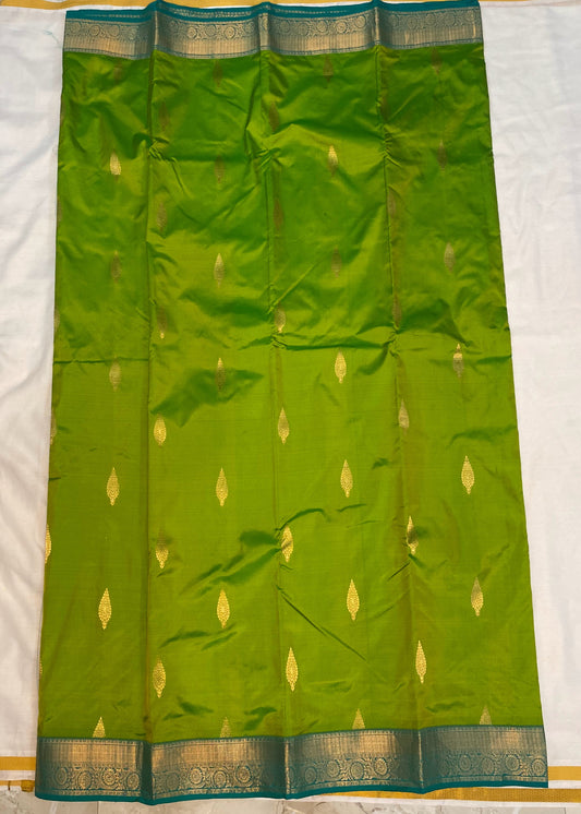 Kanchi Silk Saree with Buttas