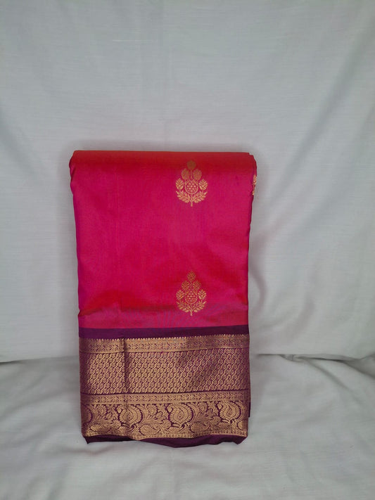 Kanchi Silk Sarees with Buttas